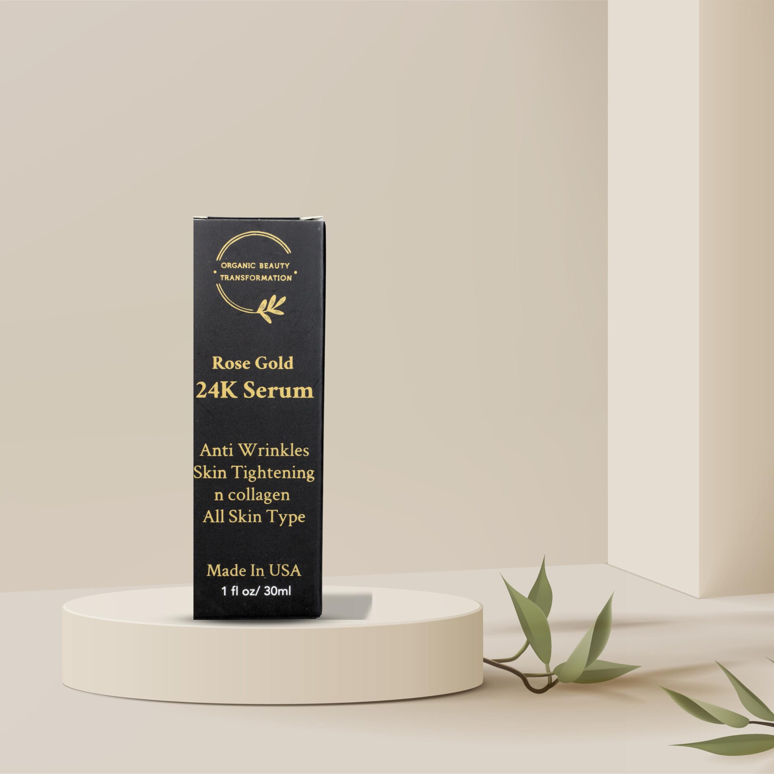 Organic 24K Gold Serum 30ml